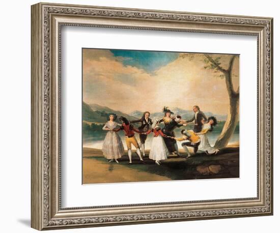 Colin Maillard (Cucharon) 1788-1789 (Oil on Canvas)-Francisco Jose de Goya y Lucientes-Framed Giclee Print