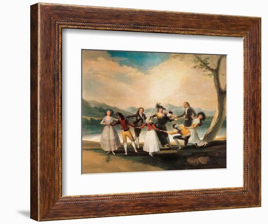 Colin Maillard (Cucharon) 1788-1789 (Oil on Canvas)-Francisco Jose de Goya y Lucientes-Framed Giclee Print