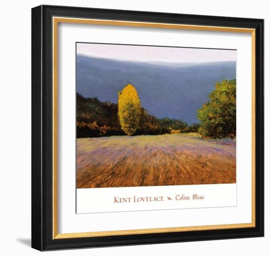 Coline Bleue-Kent Lovelace-Framed Art Print