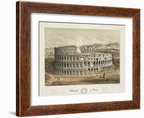 Coliseum at Rome-null-Framed Giclee Print