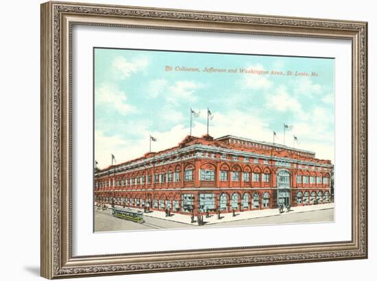 Coliseum, St. Louis, Missouri-null-Framed Art Print