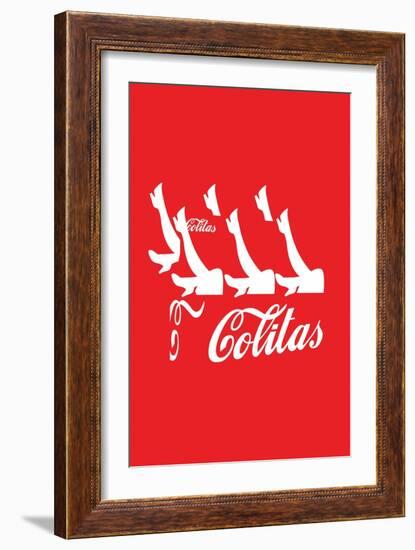 Colitas Red Annimo-null-Framed Premium Giclee Print