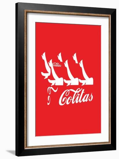 Colitas Red Annimo-null-Framed Premium Giclee Print