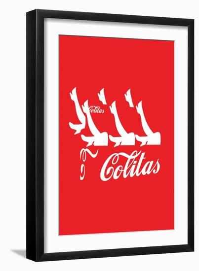 Colitas Red Annimo-null-Framed Premium Giclee Print