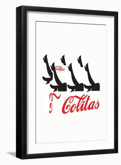 Colitas White Annimo-null-Framed Art Print