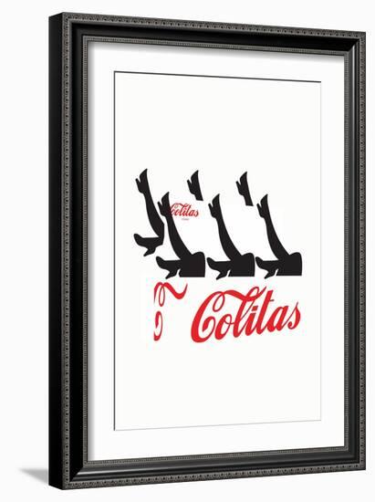 Colitas White Annimo-null-Framed Art Print