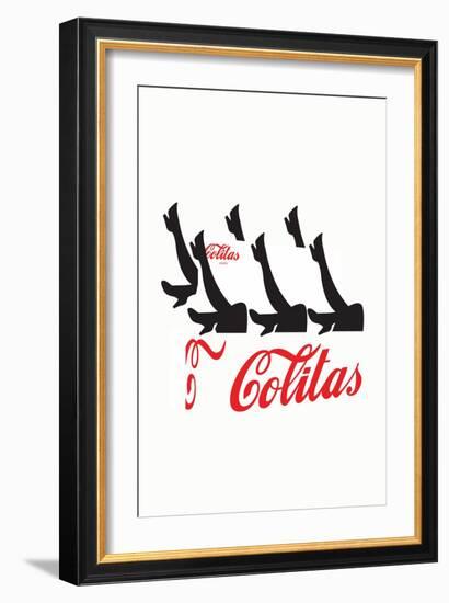 Colitas White Annimo-null-Framed Art Print