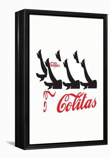 Colitas White Annimo-null-Framed Stretched Canvas