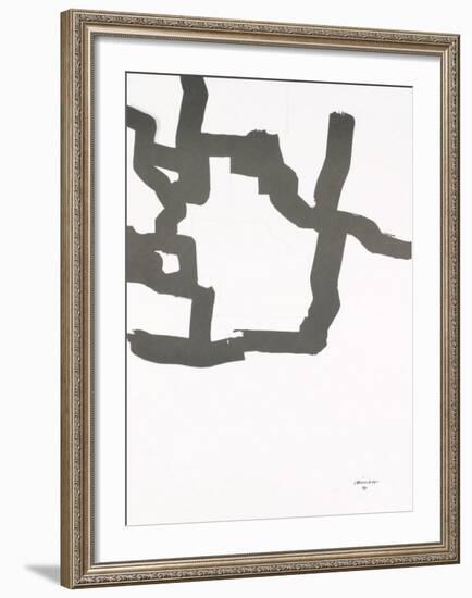 Collage, 1969-Eduardo Chillida-Framed Art Print