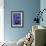 Collage, Blue Mercato, 2004-George Dannatt-Framed Giclee Print displayed on a wall