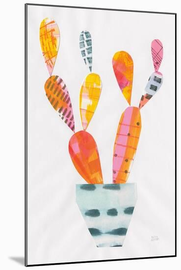 Collage Cactus IV-Melissa Averinos-Mounted Art Print