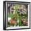 Collage Countryside Impressions with Label 'Home'-Andrea Haase-Framed Photographic Print