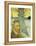 Collage Design with Painting Elements - Self Portait & The Old Tree-Elements of Vincent Van Gogh-Framed Premier Image Canvas