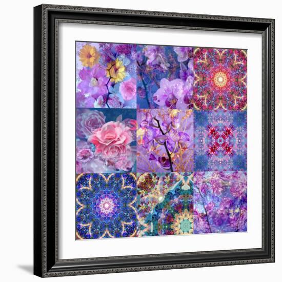 Collage from Flower Montages-Alaya Gadeh-Framed Photographic Print