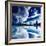 Collage - Landscape in Fantasy Planet-frenta-Framed Photographic Print