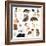 Collage of Different Pets Isolated on White-Yastremska-Framed Photographic Print