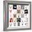 Collage Of Images With Letter V-gemenacom-Framed Art Print