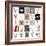 Collage Of Images With Letter V-gemenacom-Framed Art Print