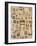 Collage of Items Found on Dressing Table-Hope Street Designs-Framed Giclee Print