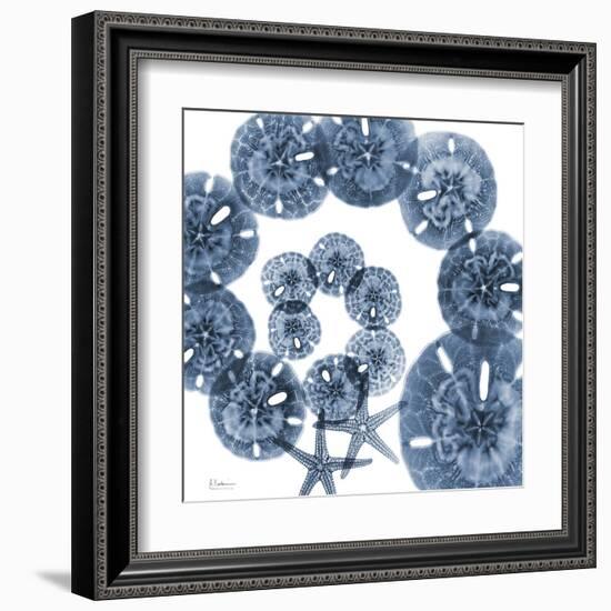 Collage of Sand Dollars and Starfish-Albert Koetsier-Framed Art Print