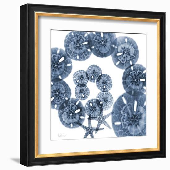 Collage of Sand Dollars and Starfish-Albert Koetsier-Framed Art Print