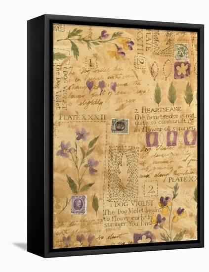 Collage of the Flowers-Hope Street Designs-Framed Premier Image Canvas