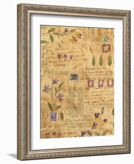 Collage of the Flowers-Hope Street Designs-Framed Giclee Print