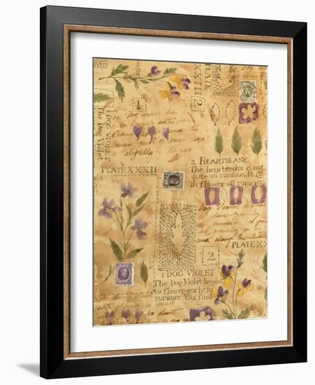 Collage of the Flowers-Hope Street Designs-Framed Giclee Print