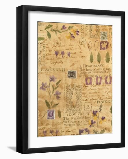 Collage of the Flowers-Hope Street Designs-Framed Giclee Print