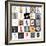 Collage With 25 Images With Letter B-gemenacom-Framed Art Print