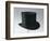 Collapsible Black Silk Top Hat Called Gibus from its Inventor's Name-null-Framed Giclee Print