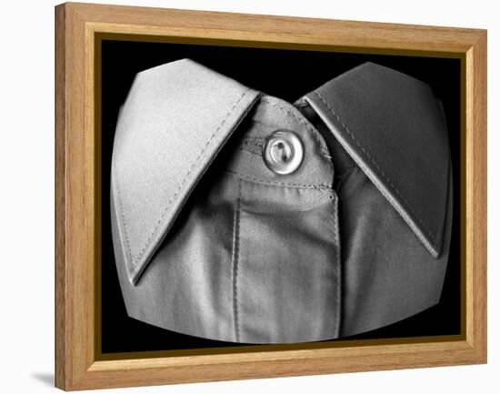 Collar of a Shirt-Winfred Evers-Framed Premier Image Canvas