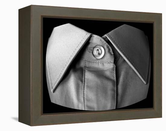 Collar of a Shirt-Winfred Evers-Framed Premier Image Canvas