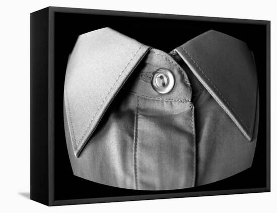 Collar of a Shirt-Winfred Evers-Framed Premier Image Canvas