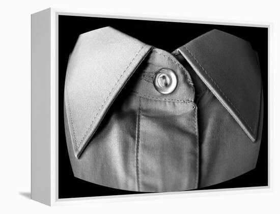 Collar of a Shirt-Winfred Evers-Framed Premier Image Canvas