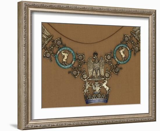 Collar of the Royal Order of the Crown of Westphalia-null-Framed Giclee Print