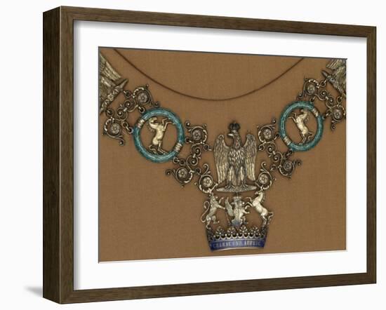 Collar of the Royal Order of the Crown of Westphalia-null-Framed Giclee Print