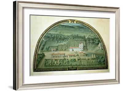 Colle Salvetti, from a Series of Lunettes Depicting Views of the Medici  Villas, 1599' Giclee Print - Giusto Utens | Art.com