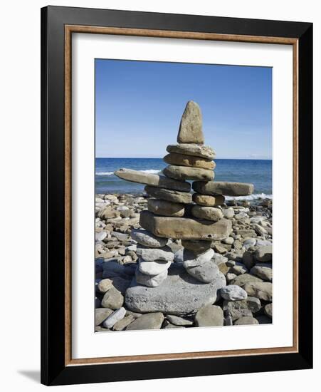 Collected Contemplation - Figure-Mike Toy-Framed Giclee Print