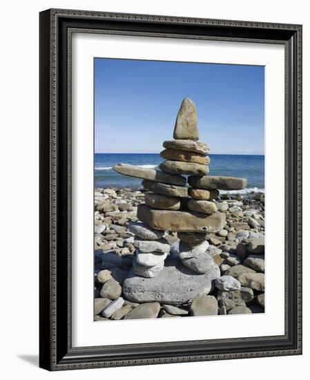 Collected Contemplation - Figure-Mike Toy-Framed Giclee Print