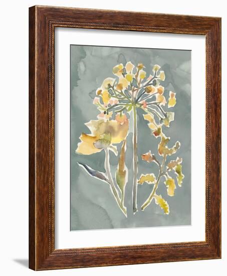 Collected Florals II-Chariklia Zarris-Framed Art Print