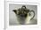 Collectible Teapot with Relief Floral Decoration, Ceramic, England-null-Framed Giclee Print