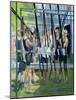 Collecting Oars-Timothy Easton-Mounted Giclee Print