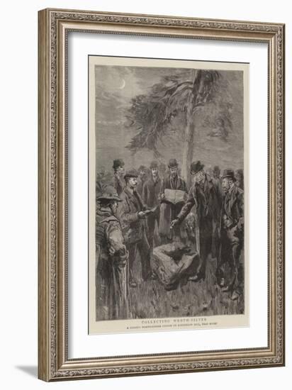 Collecting Wroth-Silver-null-Framed Giclee Print