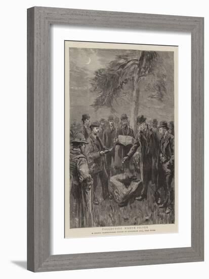 Collecting Wroth-Silver-null-Framed Giclee Print