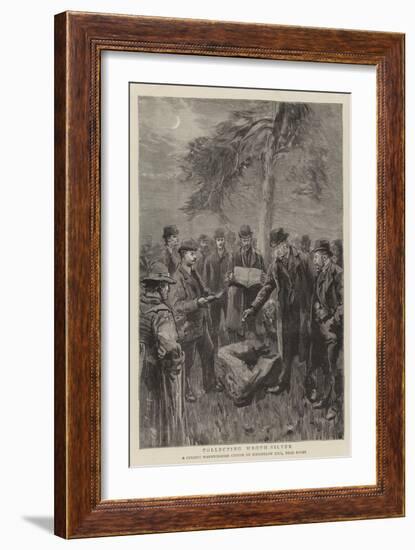 Collecting Wroth-Silver-null-Framed Giclee Print