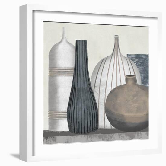 Collection Calm - Party-Linda Wood-Framed Giclee Print