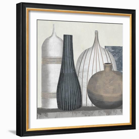 Collection Calm - Party-Linda Wood-Framed Giclee Print