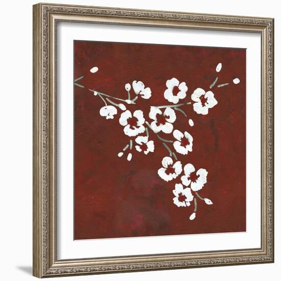 Collection Ochre - Blossom-Linda Wood-Framed Giclee Print