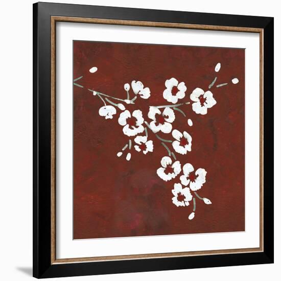 Collection Ochre - Blossom-Linda Wood-Framed Giclee Print